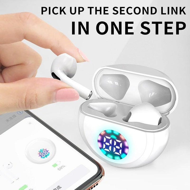 TWS Wireless Bluetooth Earphones Pro8 Earbuds LED Digital Display Headset With Microphone Handsfree Headphones For Smartphones - Mamofa Global Store