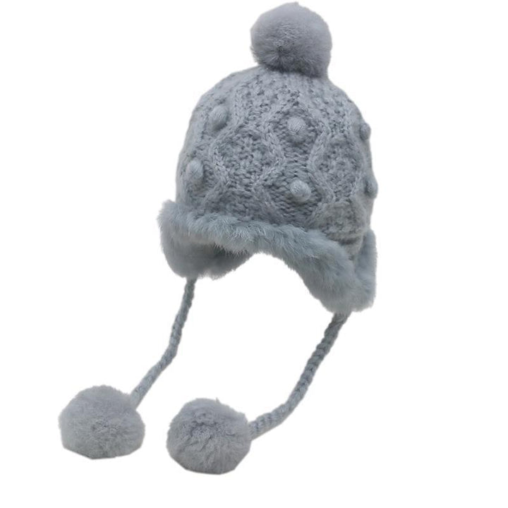 Winter Knitted Ear Protection Wool Hat Parent-child Style - Mamofa Global Store