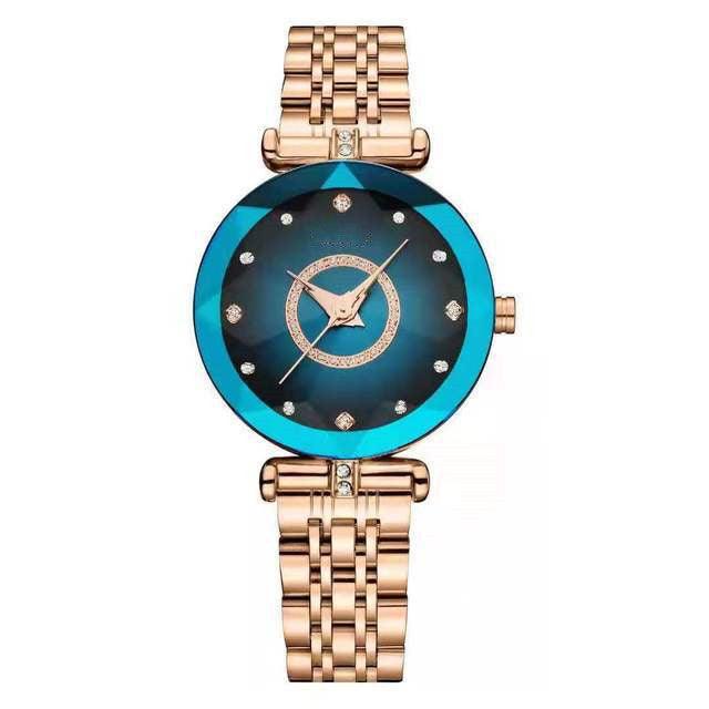 Women's Crystal Simple Steel Band Watch - Mamofa Global Store