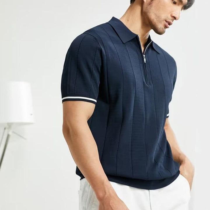 Fashion Short-sleeved Polo - Mamofa Global Store