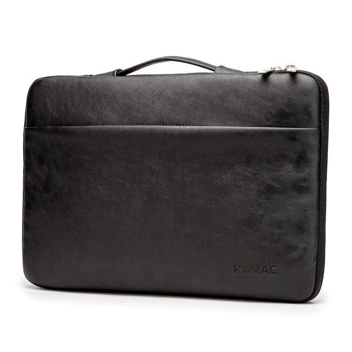 Leather Laptop Bag With Portable Liner - Mamofa Global Store