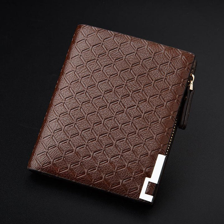 Multifunctional Zipper Business Youth Card Case Student Wallet - Mamofa Global Store