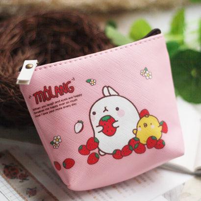 Cute Creative Personalized Cartoon Ladies Short Wallet - Mamofa Global Store