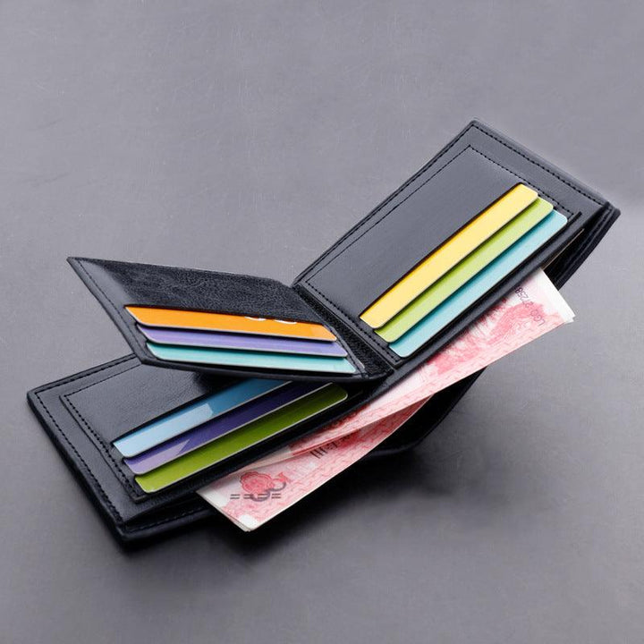 Multi Card Bag Fashion Solid Color Wallet - Mamofa Global Store