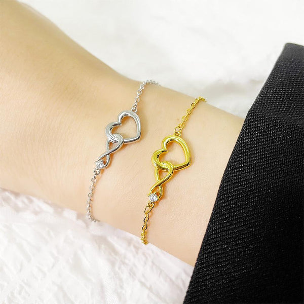 Heart-shape Bracelet Fashion Versatile Love Bracelet Gift For Girlfriend Valentine's Day - Mamofa Global Store