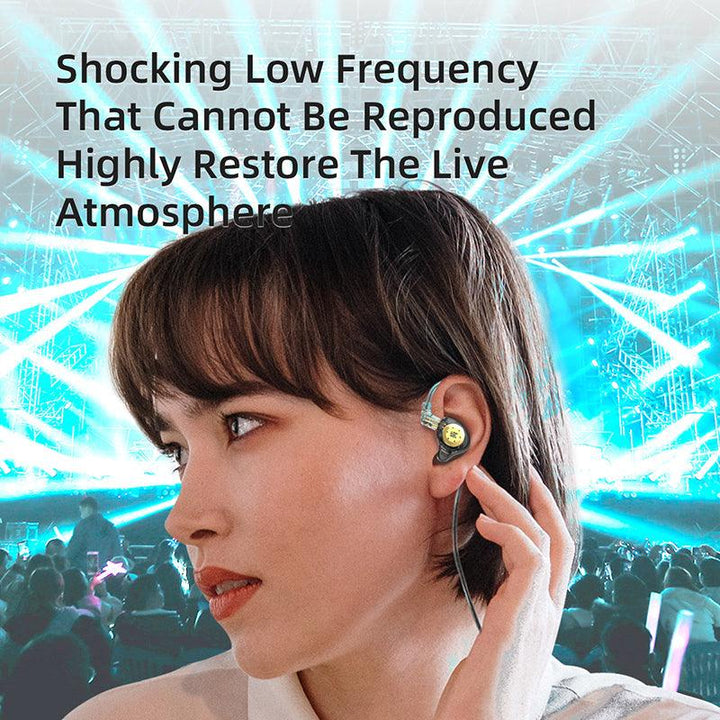 New KZ EDX Pro Earphones Bass Earbuds In Ear Monitor Headphones Sport Noise Cancelling HIFI Headset - Mamofa Global Store