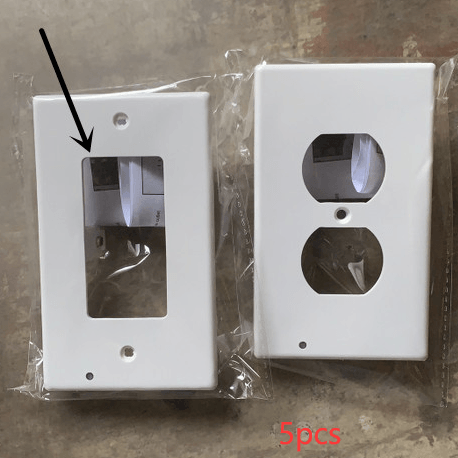 Durable Convenient Outlet Cover Duplex Wall Plate Led - Mamofa Global Store