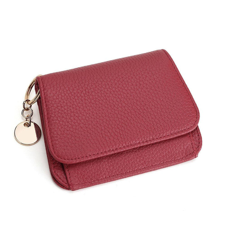 Solid Color Women's Fashion Zipper Coin Purse - Mamofa Global Store