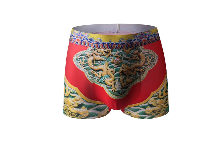 Dragon Panties Men's Boxers Milk Silk Pant Top - Mamofa Global Store