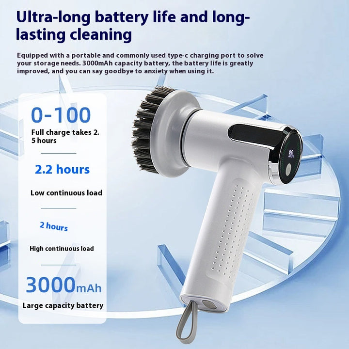 Smart Display Electric Cleaning Brush - Mamofa Global Store