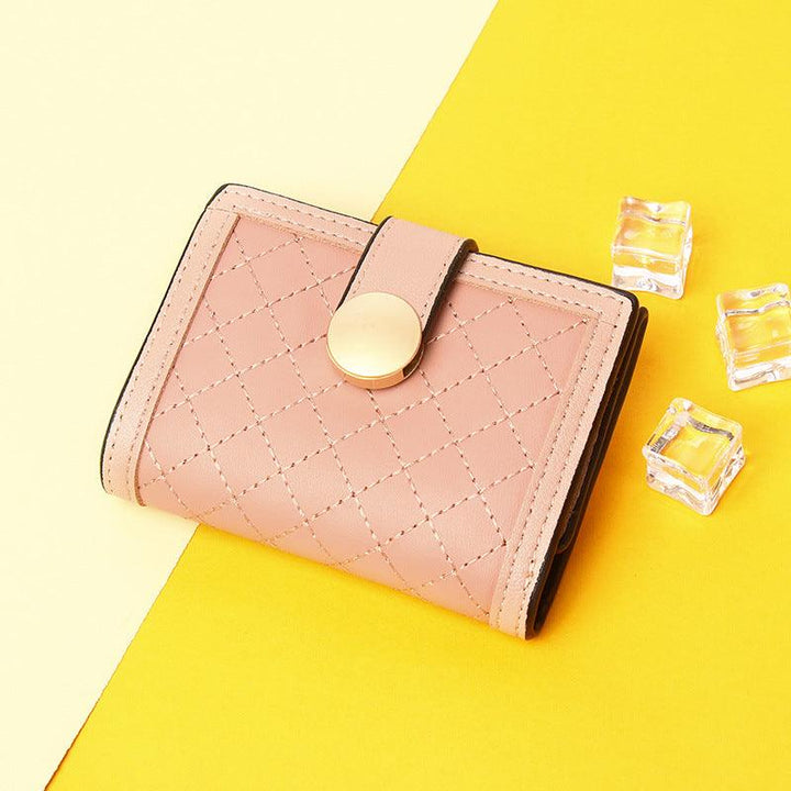 Simple And Compact Card Holder Student Style Multi-card-slot Coin Purse Female - Mamofa Global Store