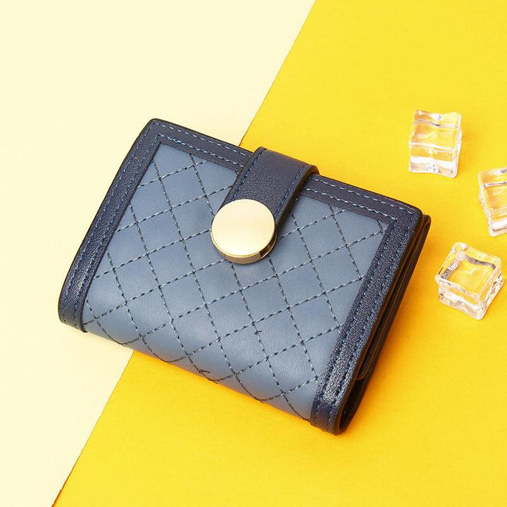 Simple And Compact Card Holder Student Style Multi-card-slot Coin Purse Female - Mamofa Global Store