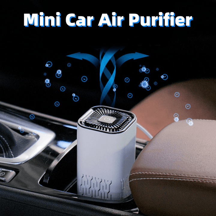 Car Air Purifier Portable Negative Ion Generator Remove Formaldehyde Dust Smoke Air Freshen Washer For Home Car - Mamofa Global Store