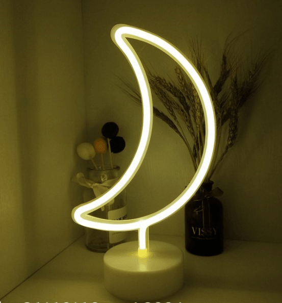 Decorative neon lights at night - Mamofa Global Store