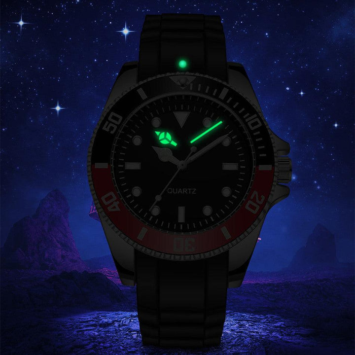 Silicone Luminous Fashion Waterproof Quartz Watch - Mamofa Global Store