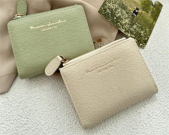 Women's Korean-style Retro Folding Wallet - Mamofa Global Store