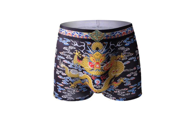 Dragon Panties Men's Boxers Milk Silk Pant Top - Mamofa Global Store