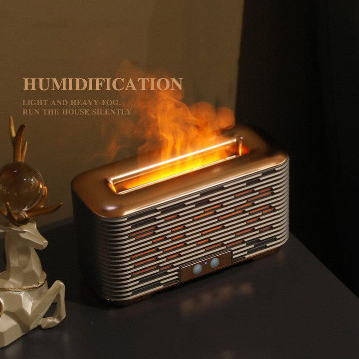 Flame Aroma Diffuser New Humidifier Desktop Large Capacity USB Home Decor - Mamofa Global Store