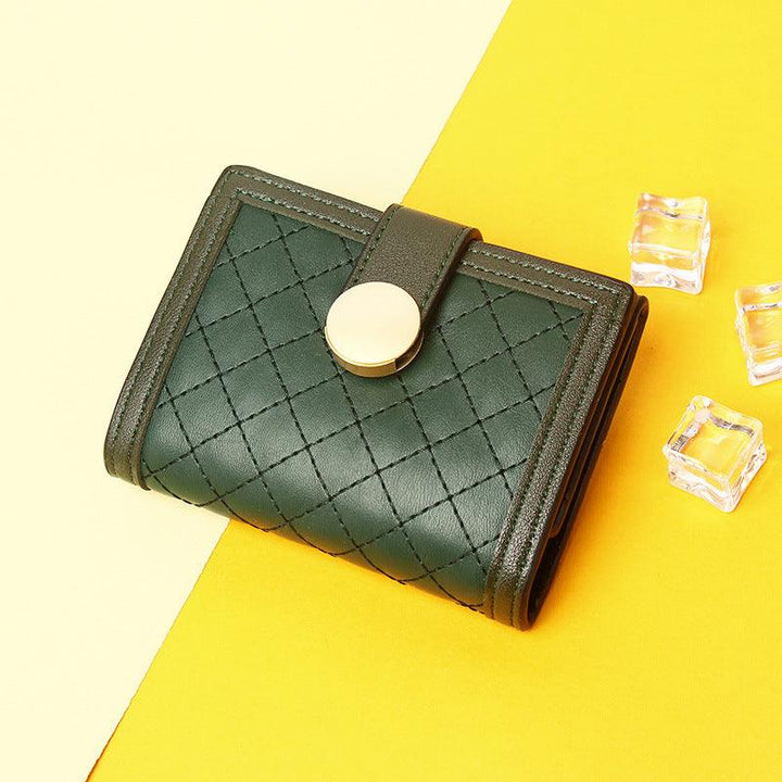 Simple And Compact Card Holder Student Style Multi-card-slot Coin Purse Female - Mamofa Global Store