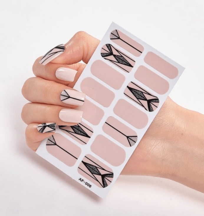 Nail Stickers, Nail Polish Glue, Full Nail Stickers - Mamofa Global Store