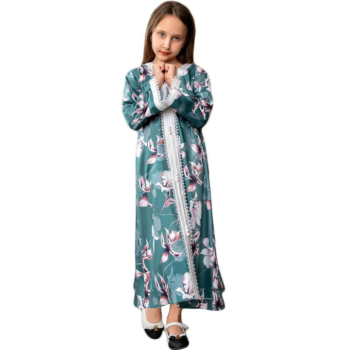 Autumn And Winter Clothing Green Ordinary Print Women's - Mamofa Global Store