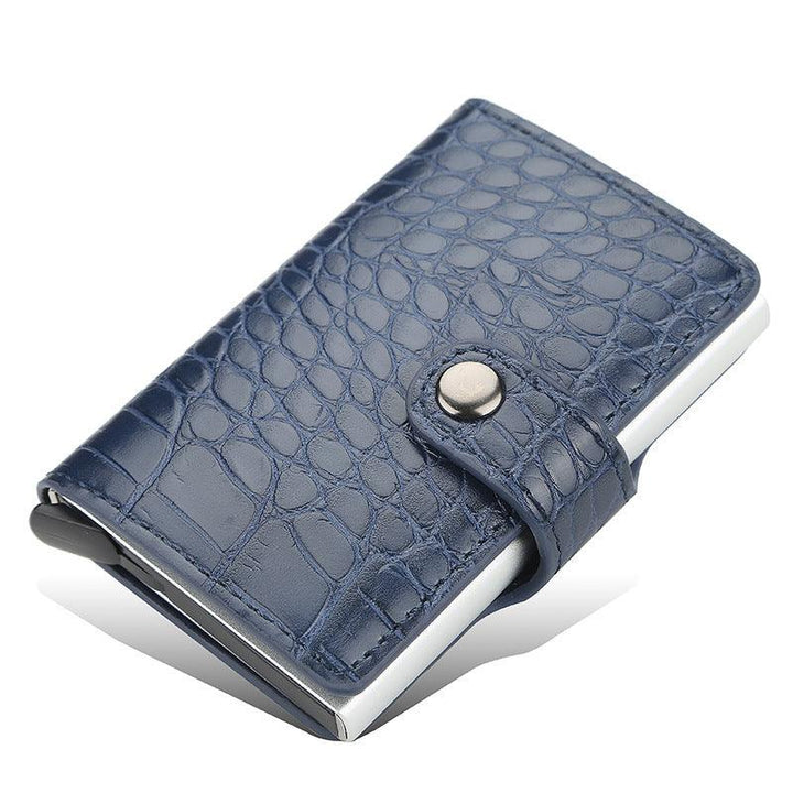 Men's Pattern Card Holder Anti-Magnetic Multiple Card Slots - Mamofa Global Store