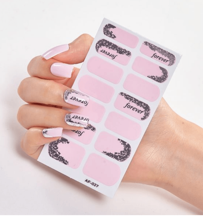 Nail Stickers, Nail Polish Glue, Full Nail Stickers - Mamofa Global Store