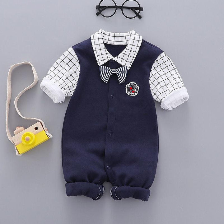 Baby Clothes Cotton Gentleman's Children's Clothes Romper - Mamofa Global Store