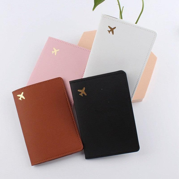 Leather Document Package Travel Protective Case Passport Case - Mamofa Global Store