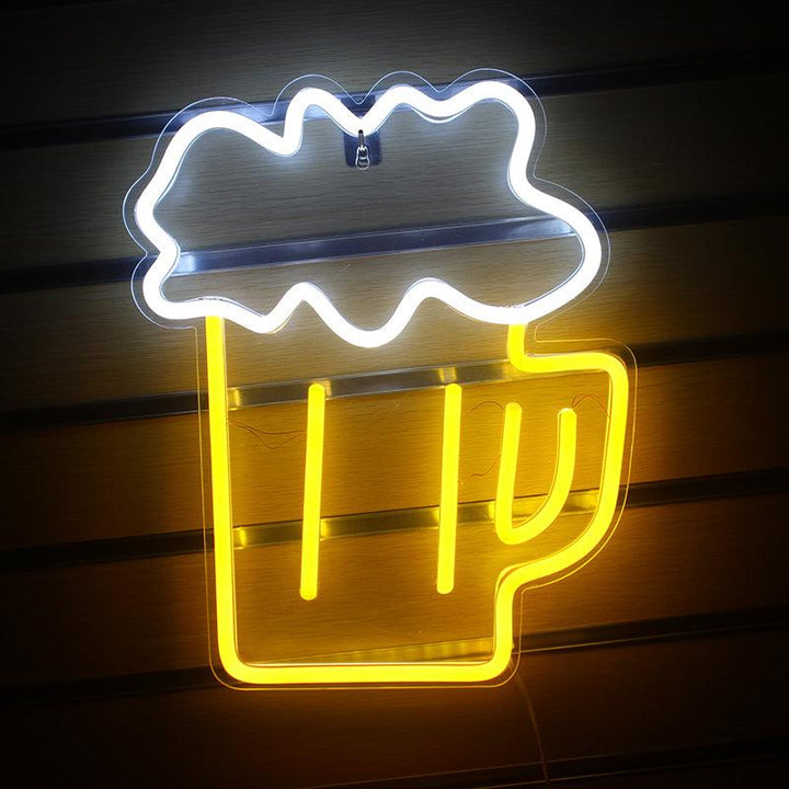 Decorative neon lights at night - Mamofa Global Store