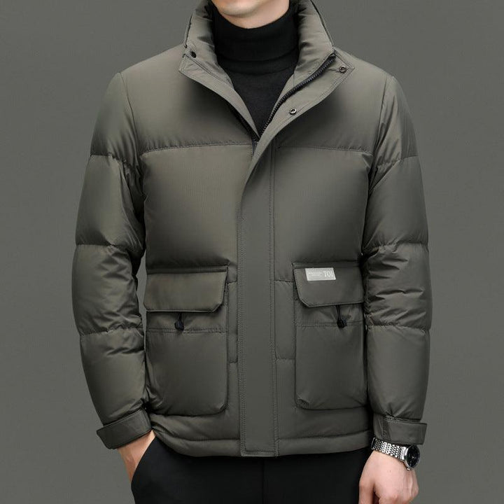 High Sense Stand-up Collar Down Jacket Men's Winter - Mamofa Global Store