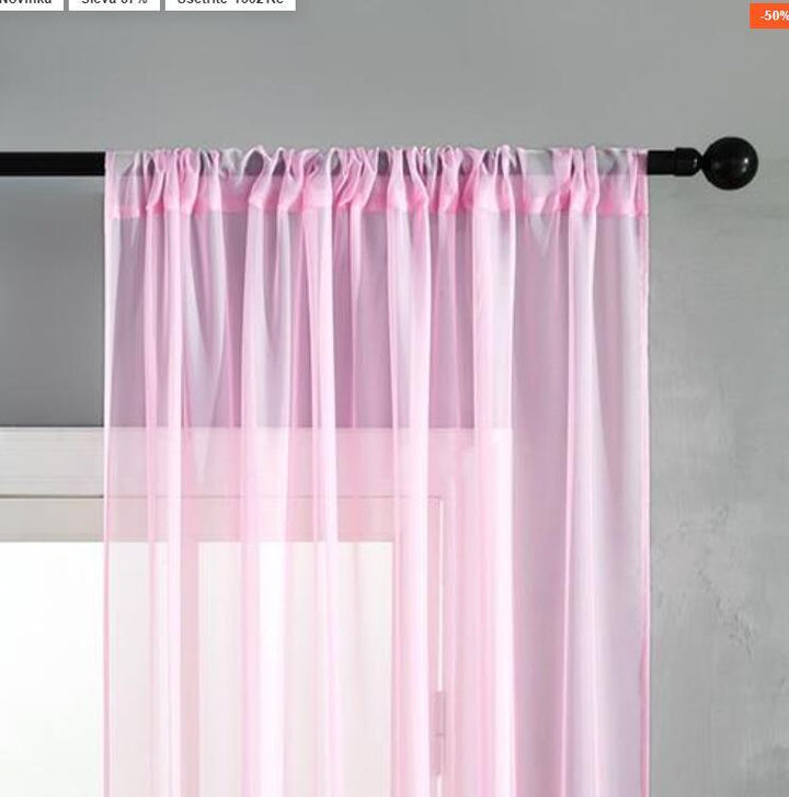 Modern And Simple Pure Color Cotton And Linen Window Screen - Mamofa Global Store