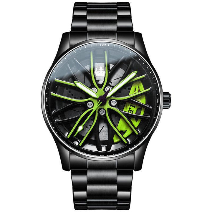 Men's Fashion Hollowed-out Luminous Waterproof Quartz Watch - Mamofa Global Store