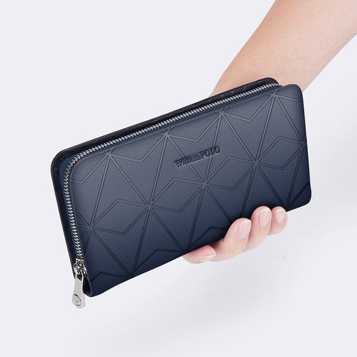 Men's Long Clutch Polyester Wallet - Mamofa Global Store