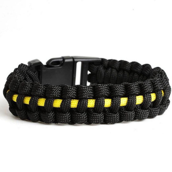 Men's And Women's Blue Line Paracord Bracelet - Mamofa Global Store