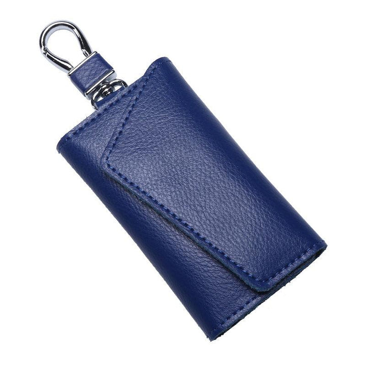 Large Capacity Real Leather Car Key Case - Mamofa Global Store