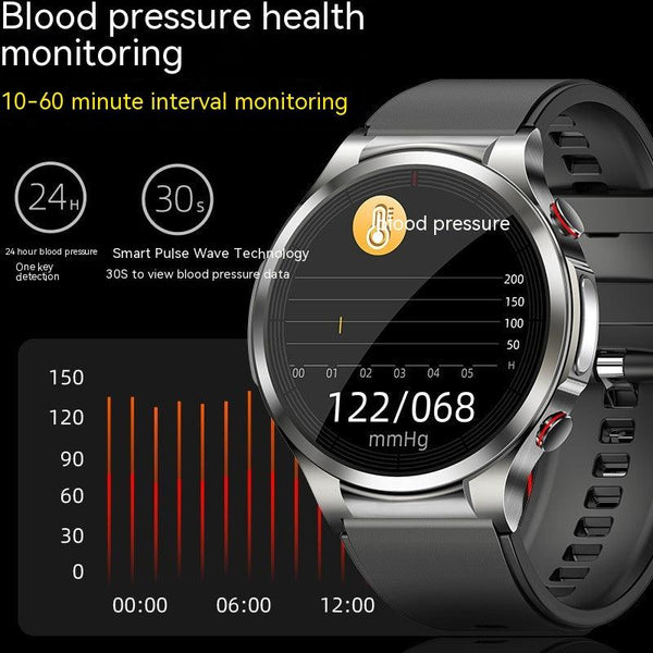 W11 Blood Sugar Testing ECG Blood Pressure Heart Rate Body Temperature Smart Watch - Mamofa Global Store