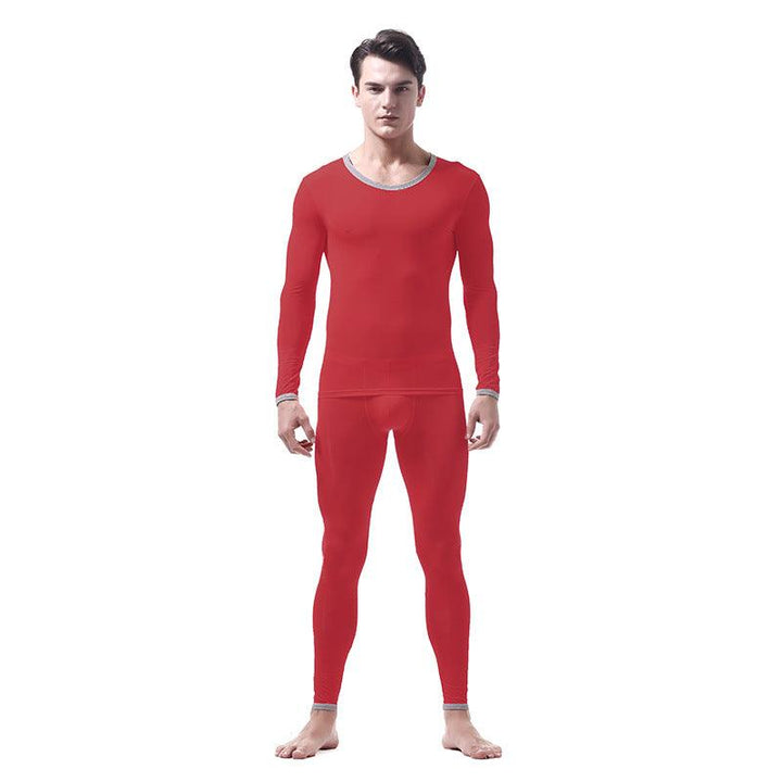 Men's Ice Silk Thermal Underwear Suit - Mamofa Global Store