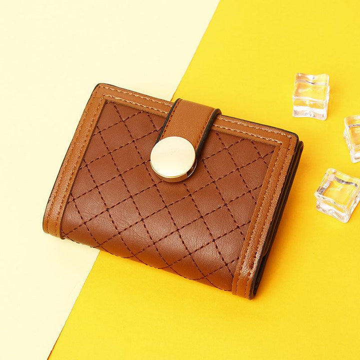 Simple And Compact Card Holder Student Style Multi-card-slot Coin Purse Female - Mamofa Global Store