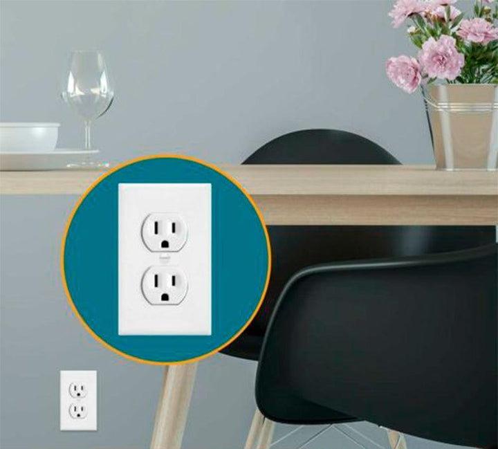 Durable Convenient Outlet Cover Duplex Wall Plate Led - Mamofa Global Store