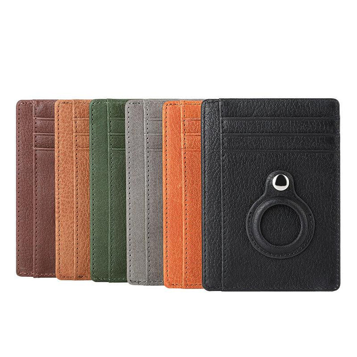 First Layer Cowhide Multi-functional Card Holder Wallet Men - Mamofa Global Store