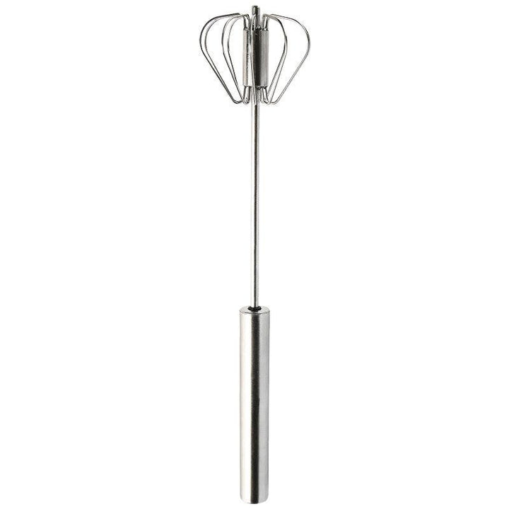 Semi-automatic Stainless Steel Egg Beater Whisk Hand Pressure Rotating Manual Mixer Egg Tools Cream Stirrer Kitchen Accessories - Mamofa Global Store