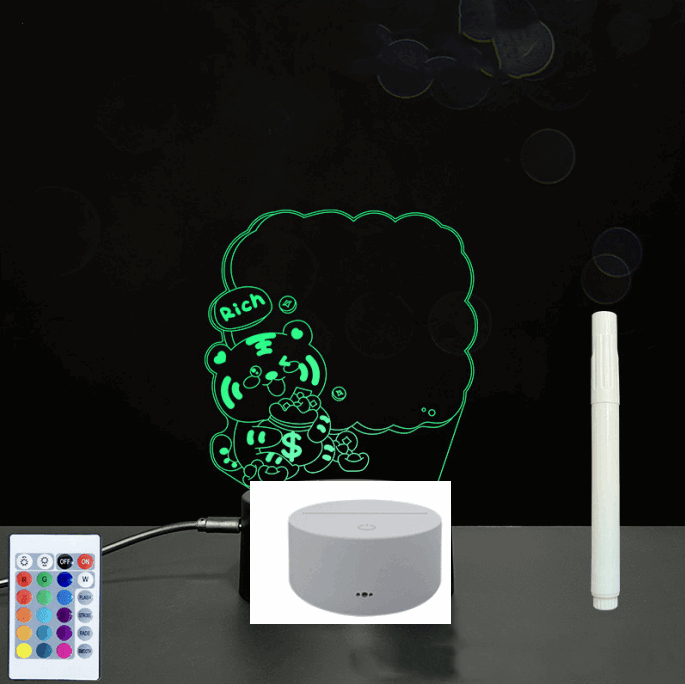 Acrylic Board Handwriting Message Board LED Light - Mamofa Global Store