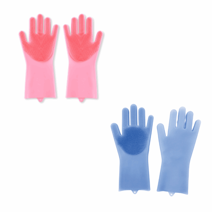 Silicone Kitchen Cleaning Gloves for Housework - Mamofa Global Store